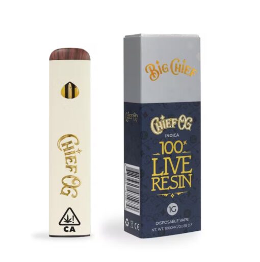 Big chief 100 live resin