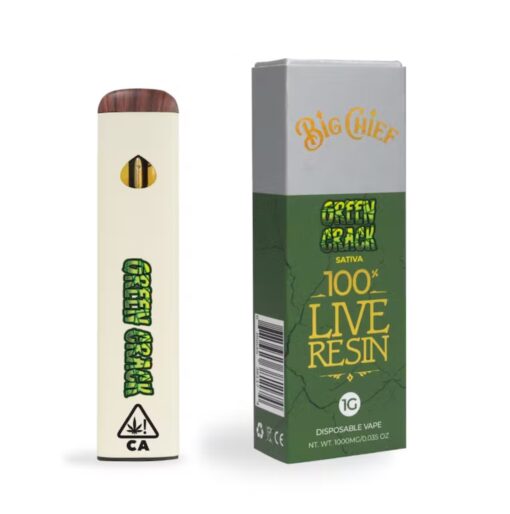Big Chief Green Crack disposable